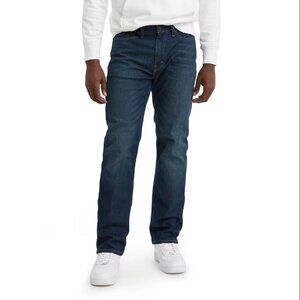 Men's Levi's® 514™ Stretch Straight Fit Jeans Color: Midnight Size: 38X32